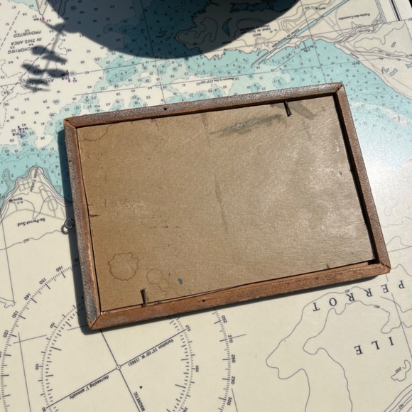 Vintage 50s Magic 3 Dimensional Viewer Framed Kellogg's Advertisement - Picture 3 of 3